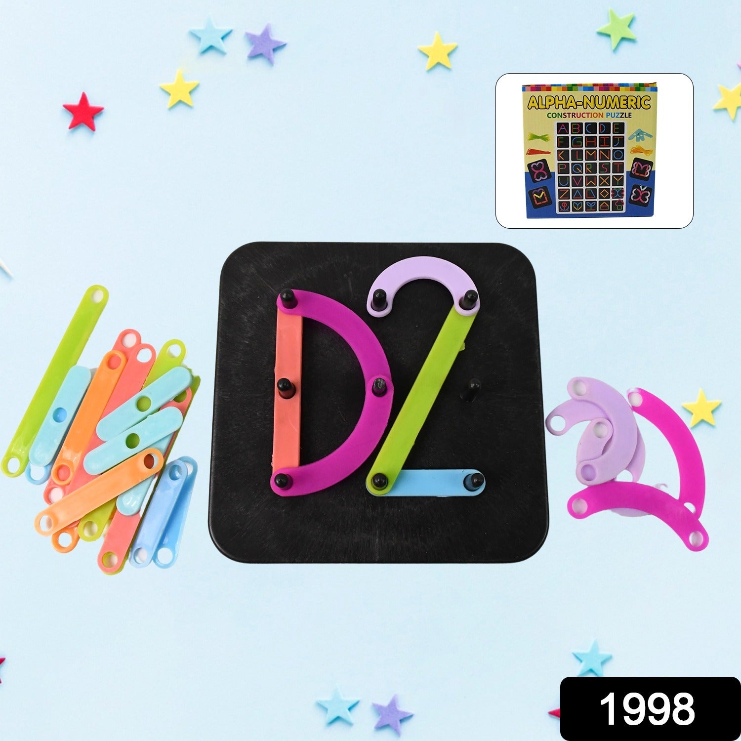 Alpha Numeric Puzzle - Alphabet Construction Puzzle Alpha Numeric Puzzle - Alphabet Construction Puzzle